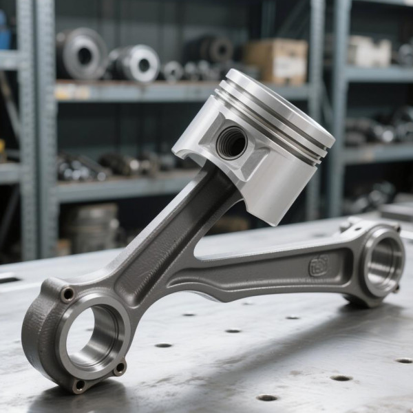 Connecting rod and Piston