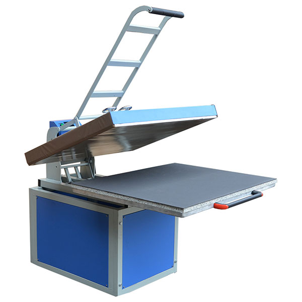 Qomolangma 31in x 39in Large Format Manual Operation Hand Force Textile Thermo Transfer Heat Press Machine 220V 1P