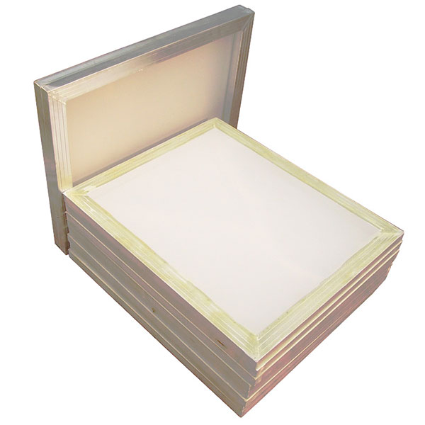 Qomolangma 6 pcs -18' x 20' Aluminum Screen Printing Screens With 110 White Mesh Count (Tubing:1'x 1.5')